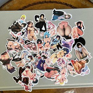 NWT 60 anime stickers
